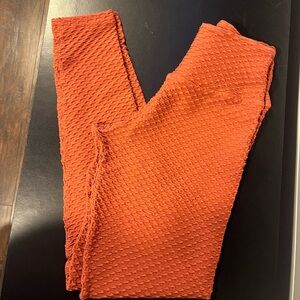 Booty by Brabants Orange Workout Leggings One Size Fits All